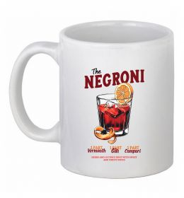Чашка керамическая The negroni