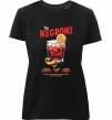 Женская премиум футболка The negroni Черный фото