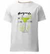 Мужская премиум футболка Margarita коктейль Белый фото