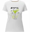 Женская премиум футболка Margarita коктейль Белый фото