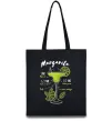 Еко-сумка Margarita коктейль Чорний фото
