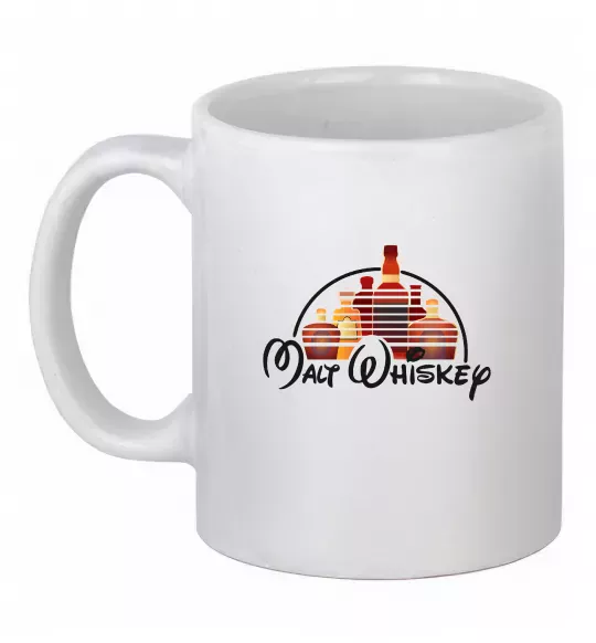 Чашка керамічна Malt Whiskey Білий фото