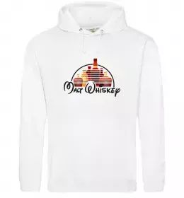 Мужская толстовка (худи) Malt Whiskey Белый фото