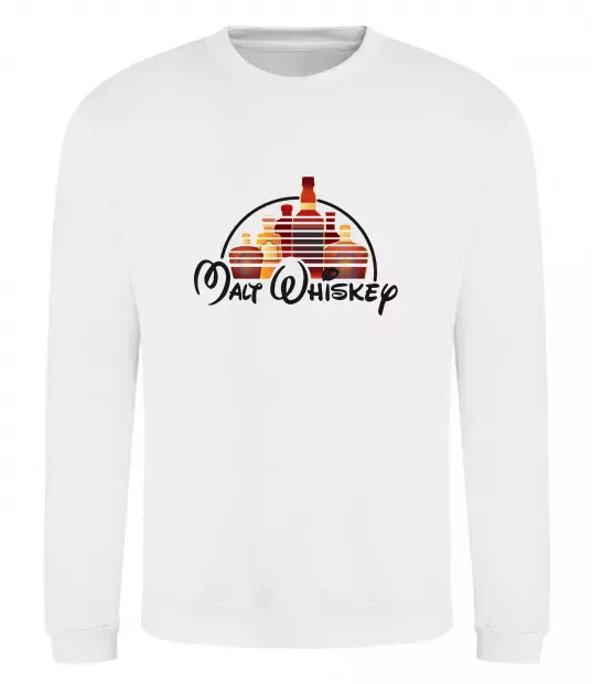 Свитшот Malt Whiskey Белый фото