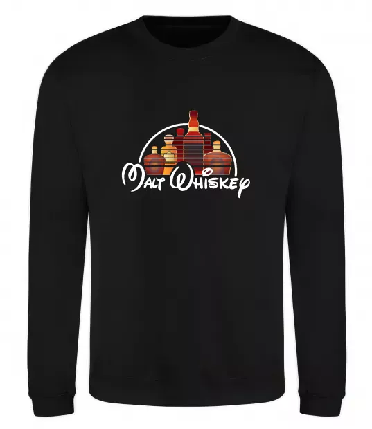 Свитшот Malt Whiskey Черный фото