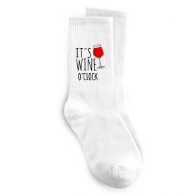 Носки It`s wine o`clock