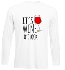 Лонгслив It`s wine o`clock Лонгслив It`s wine o`clock
