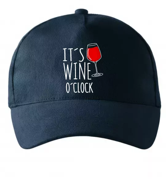 Кепка It`s wine o`clock Темно-синій фото