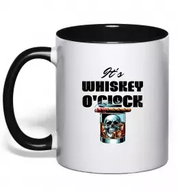 Чашка с цветной ручкой