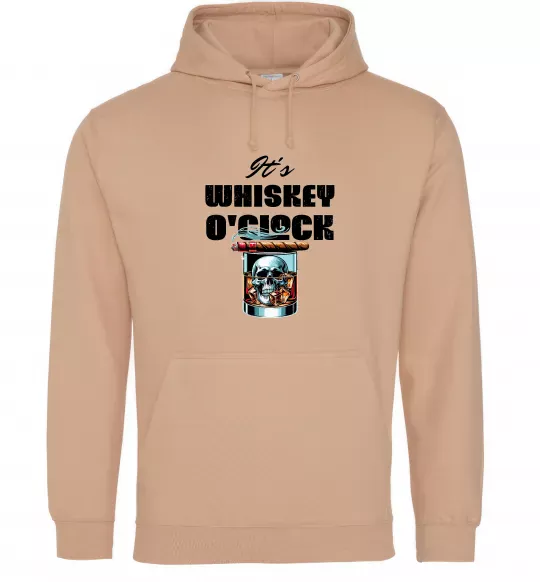 Жіноча толстовка (худі) Whiskey o`clock Пісочний фото