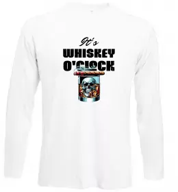 Лонгслів Whiskey o`clock Білий фото