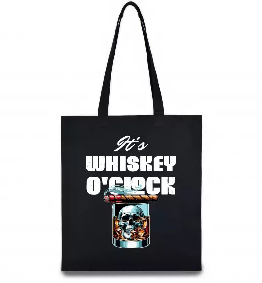 Эко-сумка Whiskey o`clock Черный фото