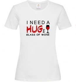 Жіноча футболка Huge glass of wine