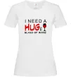Женская футболка Huge glass of wine Белый фото