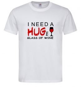 Чоловіча футболка Huge glass of wine