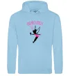 Жіноча толстовка (худі) Drinkerbell Блакитний фото