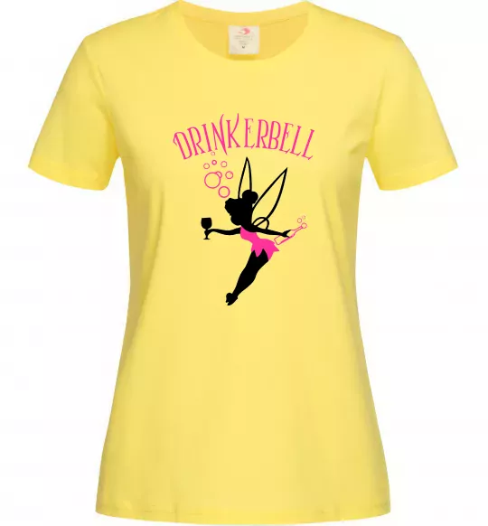 Женская футболка Drinkerbell Лимонный фото