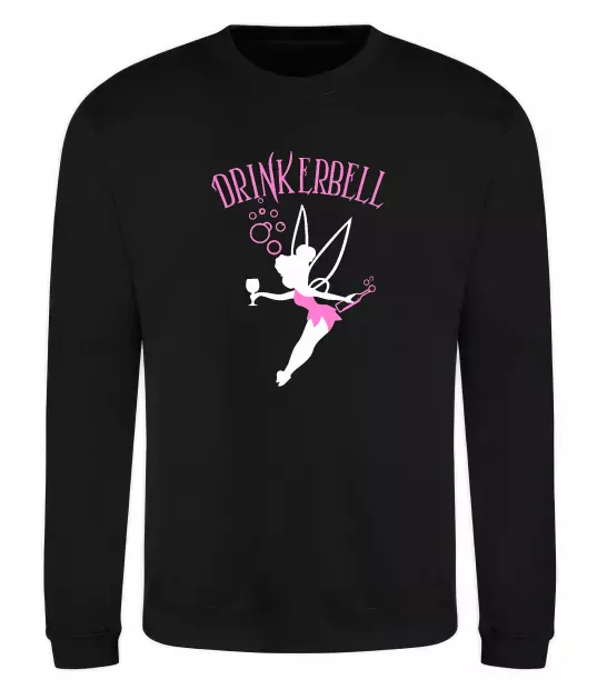 Світшот Drinkerbell Чорний фото