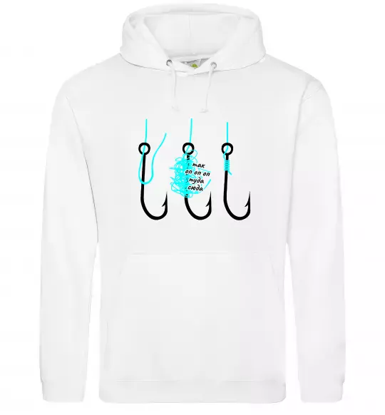 Жіноча толстовка (худі) Схема вузла на гачок Білий фото