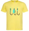 Чоловіча футболка Схема вузла на гачок Лимонний фото