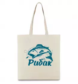 Эко-сумка Рибак Бежевый фото