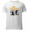 Мужская премиум футболка Легенда рибаків Белый фото