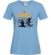 Женская футболка Легенда рибаків Голубой фото