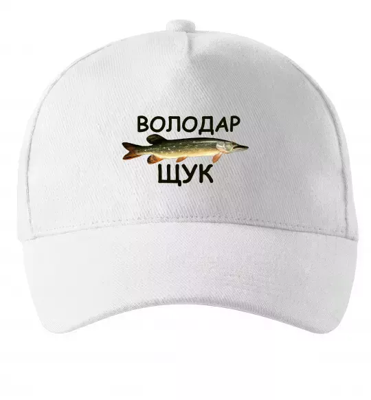 Кепка Володар щук Білий фото