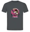 Чоловіча футболка Girls fish Графіт фото