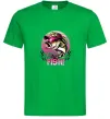 Чоловіча футболка Girls fish Зелений фото