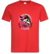Чоловіча футболка Girls fish Червоний фото