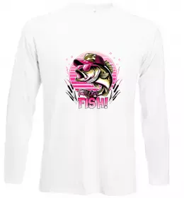 Лонгслів Girls fish Білий фото