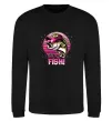 Свитшот Girls fish Черный фото