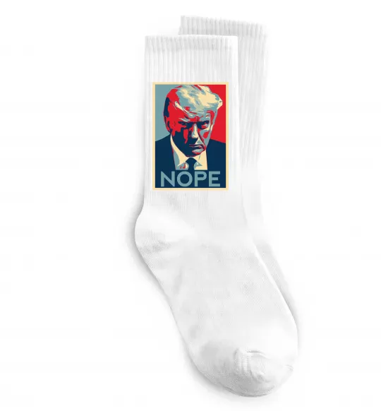 Носки Trump Nope Белый фото
