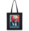 Эко-сумка Trump Nope Черный фото