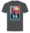 Чоловіча футболка Trump Nope Графіт фото
