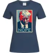 Женская футболка Trump Nope Темно-синий Женская футболка Trump Nope Темно-синий фото