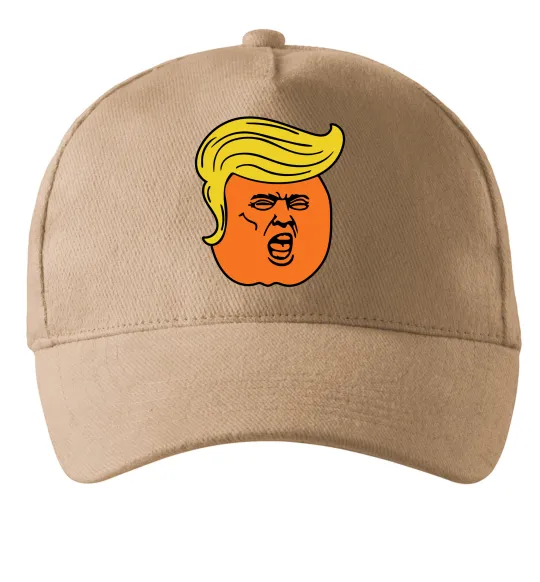 Кепка Orange Trump Песочный фото