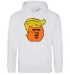 Чоловіча толстовка (худі) Orange Trump Сірий меланж Чоловіча толстовка (худі) Orange Trump Сірий меланж фото