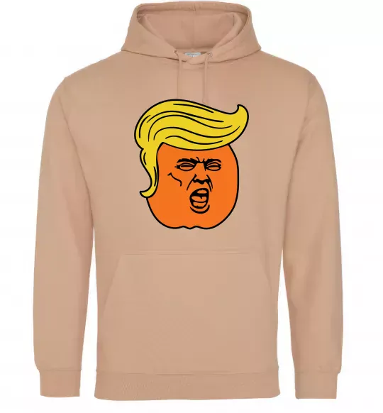 Женская толстовка (худи) Orange Trump Песочный фото