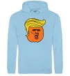 Жіноча толстовка (худі) Orange Trump Блакитний Жіноча толстовка (худі) Orange Trump Блакитний фото