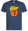 Мужская футболка Orange Trump Темно-синий фото