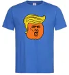 Мужская футболка Orange Trump Ярко-синий фото