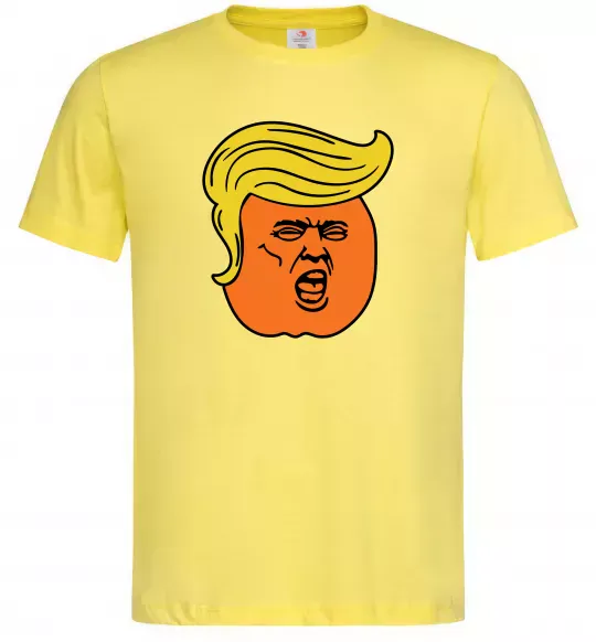 Мужская футболка Orange Trump Лимонный фото