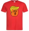 Мужская футболка Orange Trump Красный фото