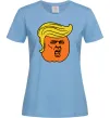 Жіноча футболка Orange Trump Блакитний Жіноча футболка Orange Trump Блакитний фото