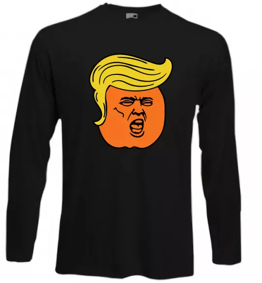 Лонгслив Orange Trump Черный фото