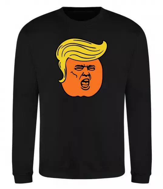 Світшот Orange Trump Чорний фото