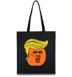 Эко-сумка Orange Trump Черный фото