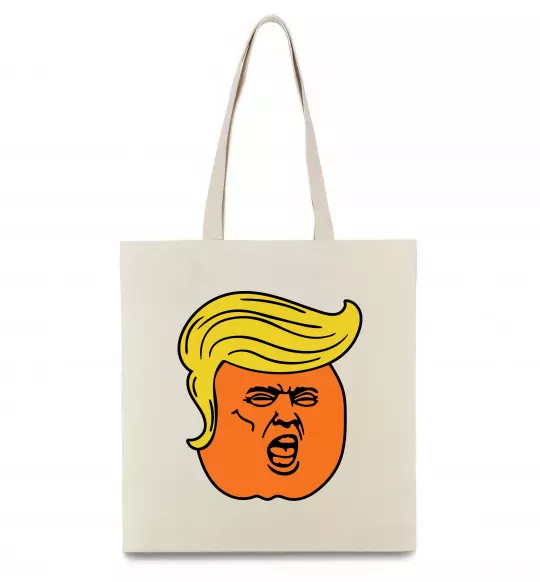 Эко-сумка Orange Trump Бежевый фото
